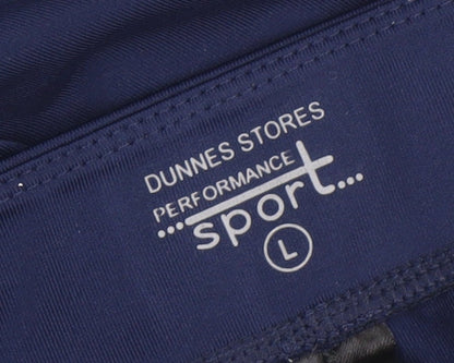 Womens UK Size L Dunnes Stores Slim Fit Leggings Blue Leggings