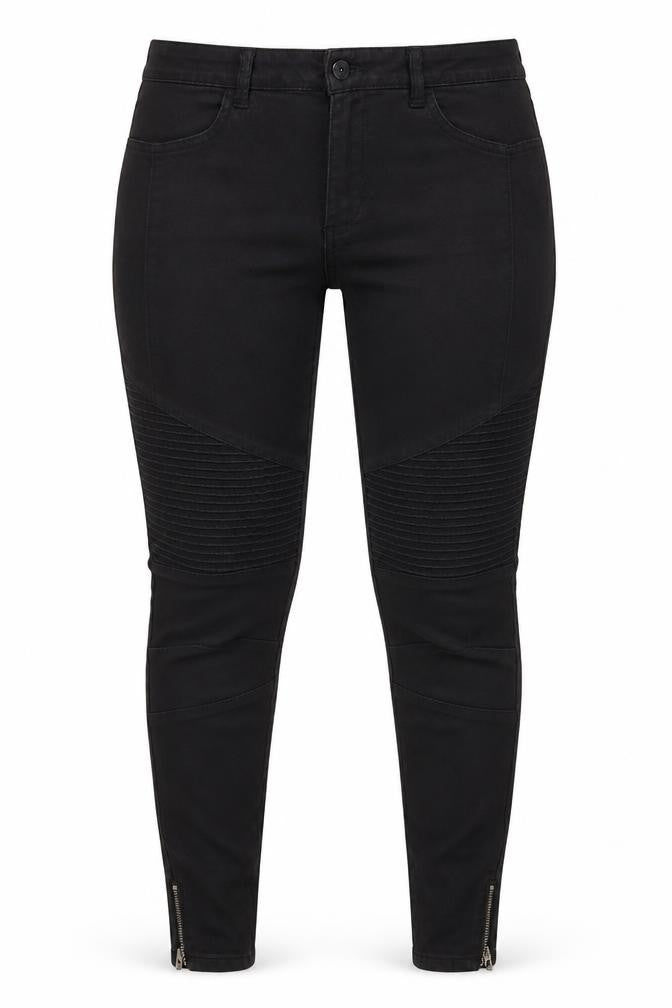 Womens UK Size 10 Zara Basic Slim Fit Skinny Black Jeans