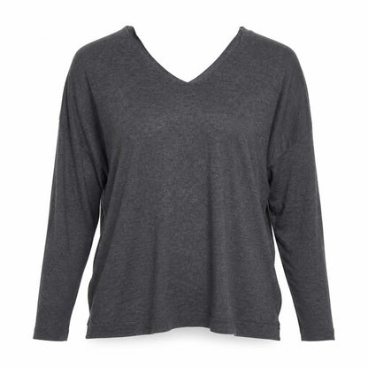 Womens UK Size XS Gallery Grey Basic T-Shirt
