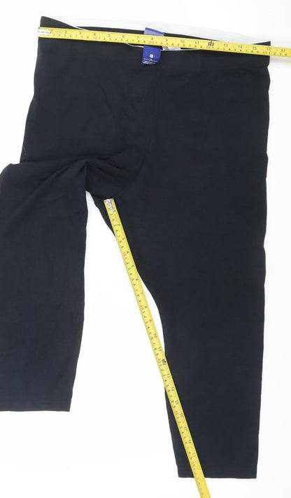 Womens UK Size 1X Nike Regular Fit Leggings Black Leggings