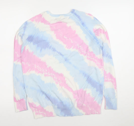 Womens UK Size S Marks and Spencer Multicoloured Pullover Jumper