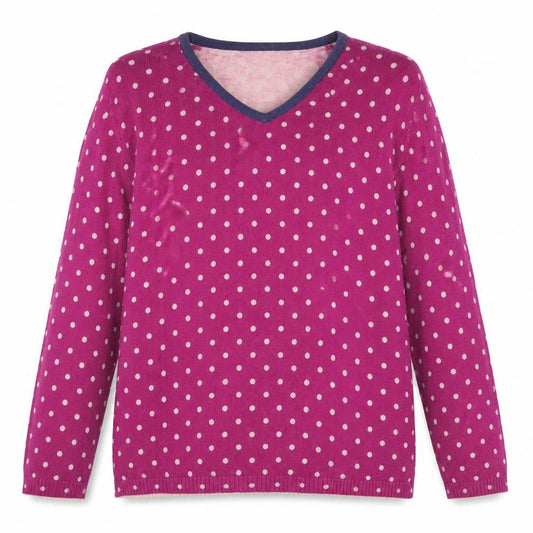 Womens UK Size M Tulchan Pink Pullover Jumper