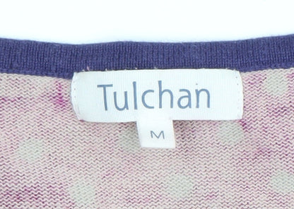 Womens UK Size M Tulchan Pink Pullover Jumper