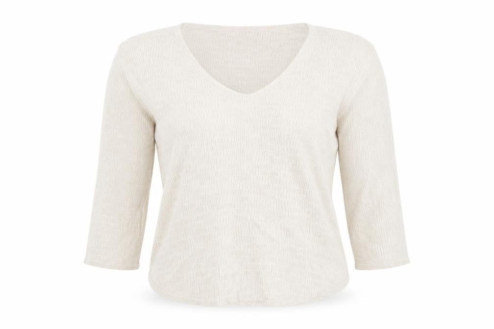 Womens UK Size S Isay Beige Pullover Jumper