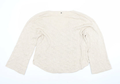 Womens UK Size S Isay Beige Pullover Jumper