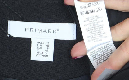 Womens UK Size 12 Primark Regular Black Blazer