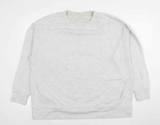 Womens UK Size XL Dunnes Stores Grey Pullover Sweatshirt