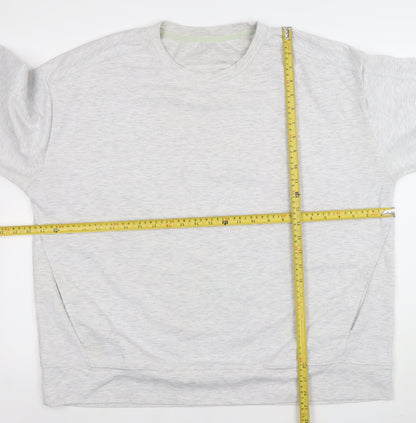 Womens UK Size XL Dunnes Stores Grey Pullover Sweatshirt