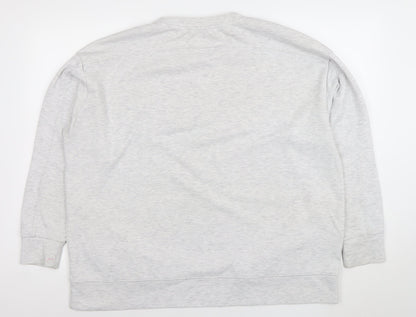 Womens UK Size XL Dunnes Stores Grey Pullover Sweatshirt