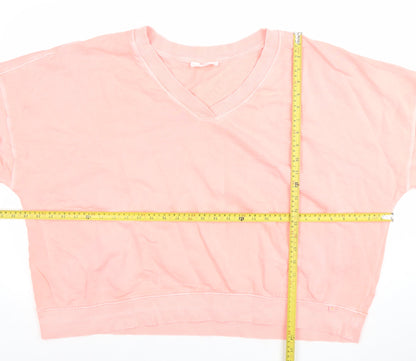 Womens UK Size XL B by Boutique Pink Pullover Sweatshirt