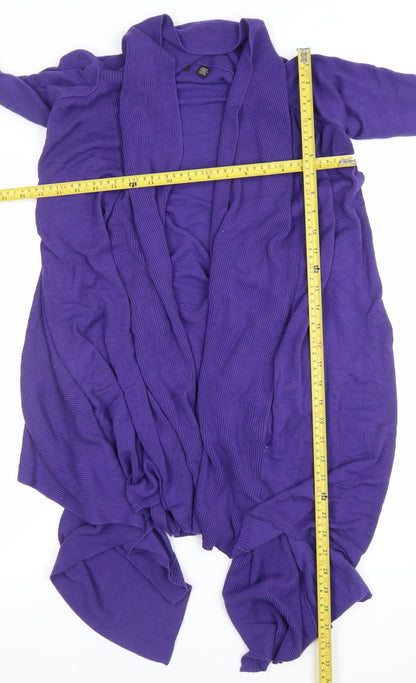 Womens UK Size S Ted Baker Purple Cardigan Jumper