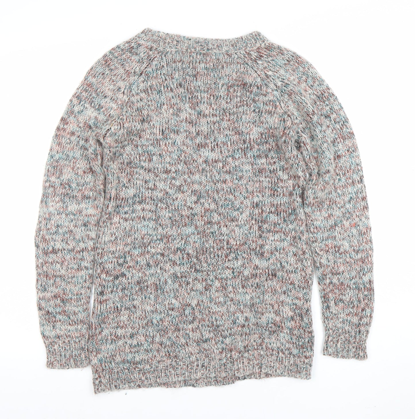 Womens UK Size 10 Blonde Heritage Multicoloured Pullover Jumper