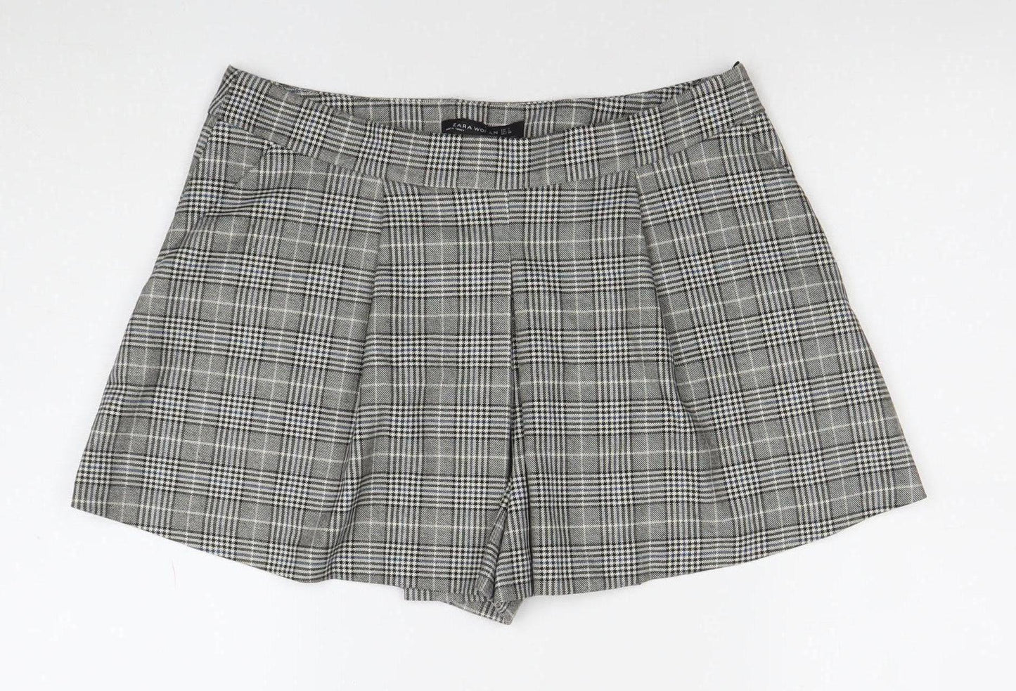 Womens UK Size L Zara Regular Fit Chino Shorts