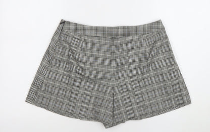 Womens UK Size L Zara Regular Fit Chino Shorts
