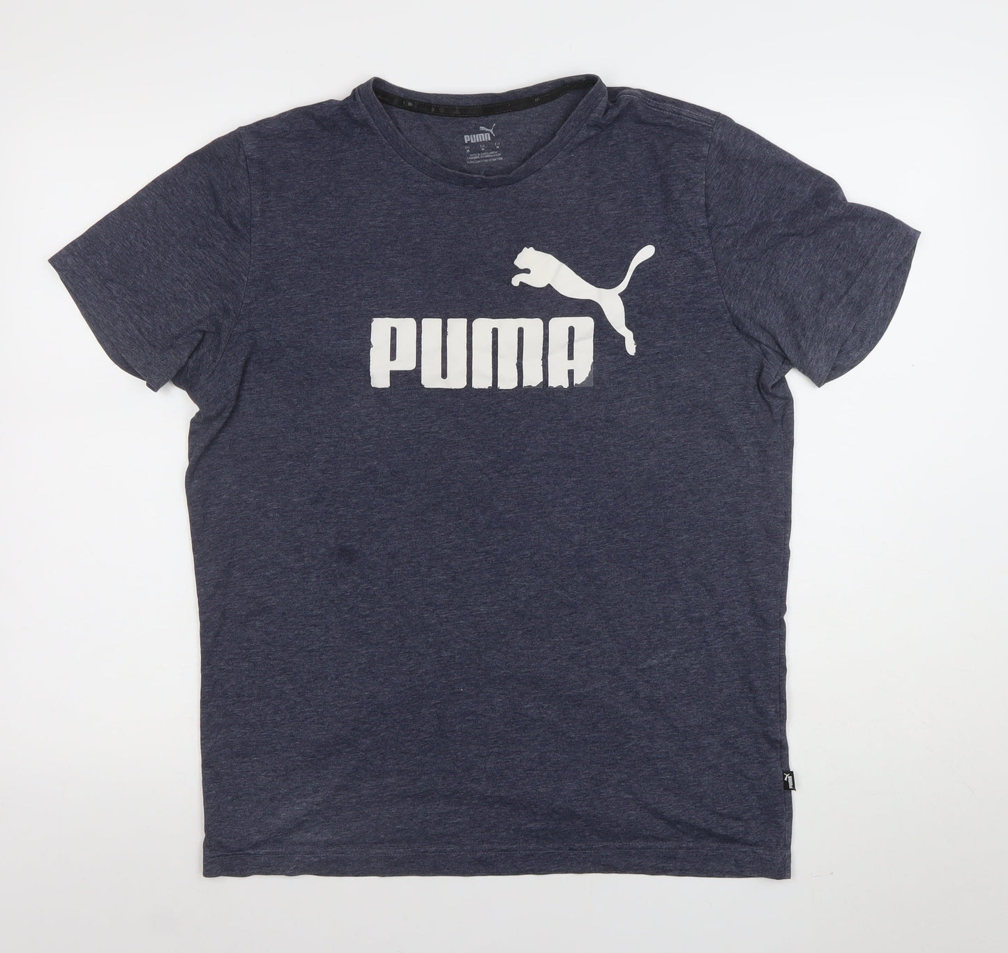 Mens UK Size M PUMA Blue  T-Shirt