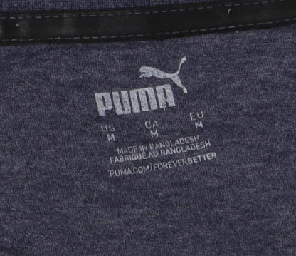 Mens UK Size M PUMA Blue  T-Shirt