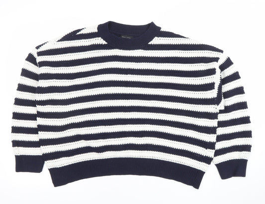 Womens UK Size XL New Look Blue Pullover Jumper