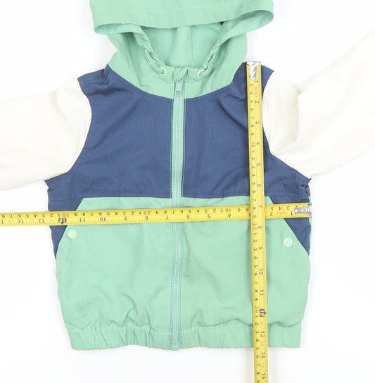 Boys UK Size 2-3 Years Novogratz Multicoloured Windbreaker Coat