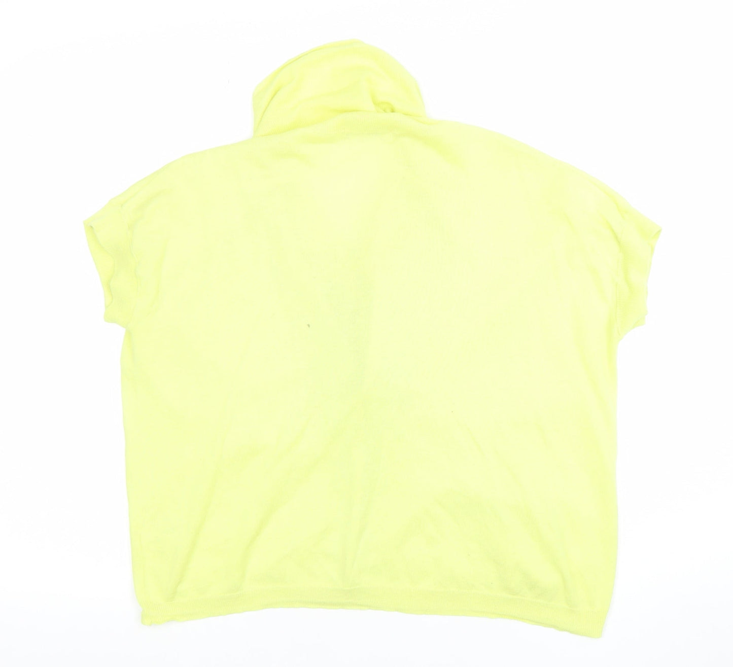 Womens UK Size L Sandwich Yellow Camisole Blouse