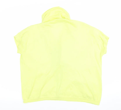 Womens UK Size L Sandwich Yellow Camisole Blouse