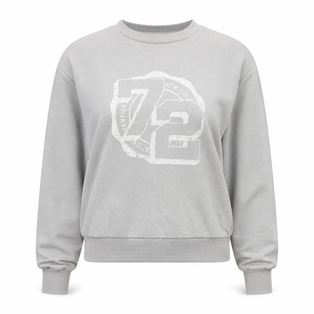 Womens UK Size XS H&M Grey Pullover Sweatshirt