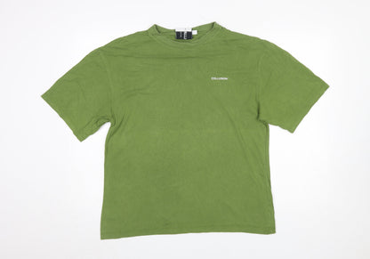 Mens UK Size S COLLUSION Green  T-Shirt