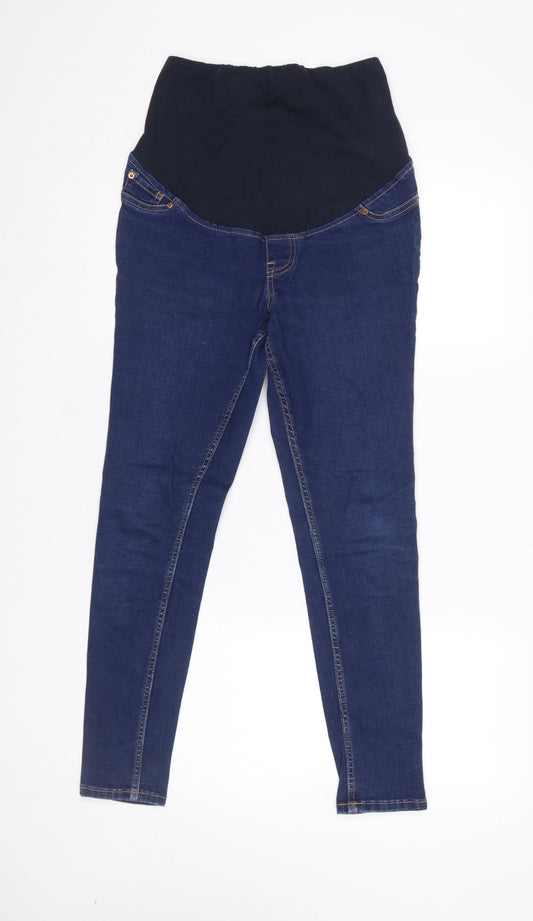 Womens UK Size 8 New Look Slim Fit Skinny Blue Jeans