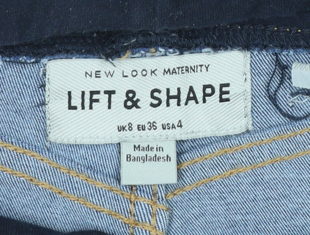 Womens UK Size 8 New Look Slim Fit Skinny Blue Jeans