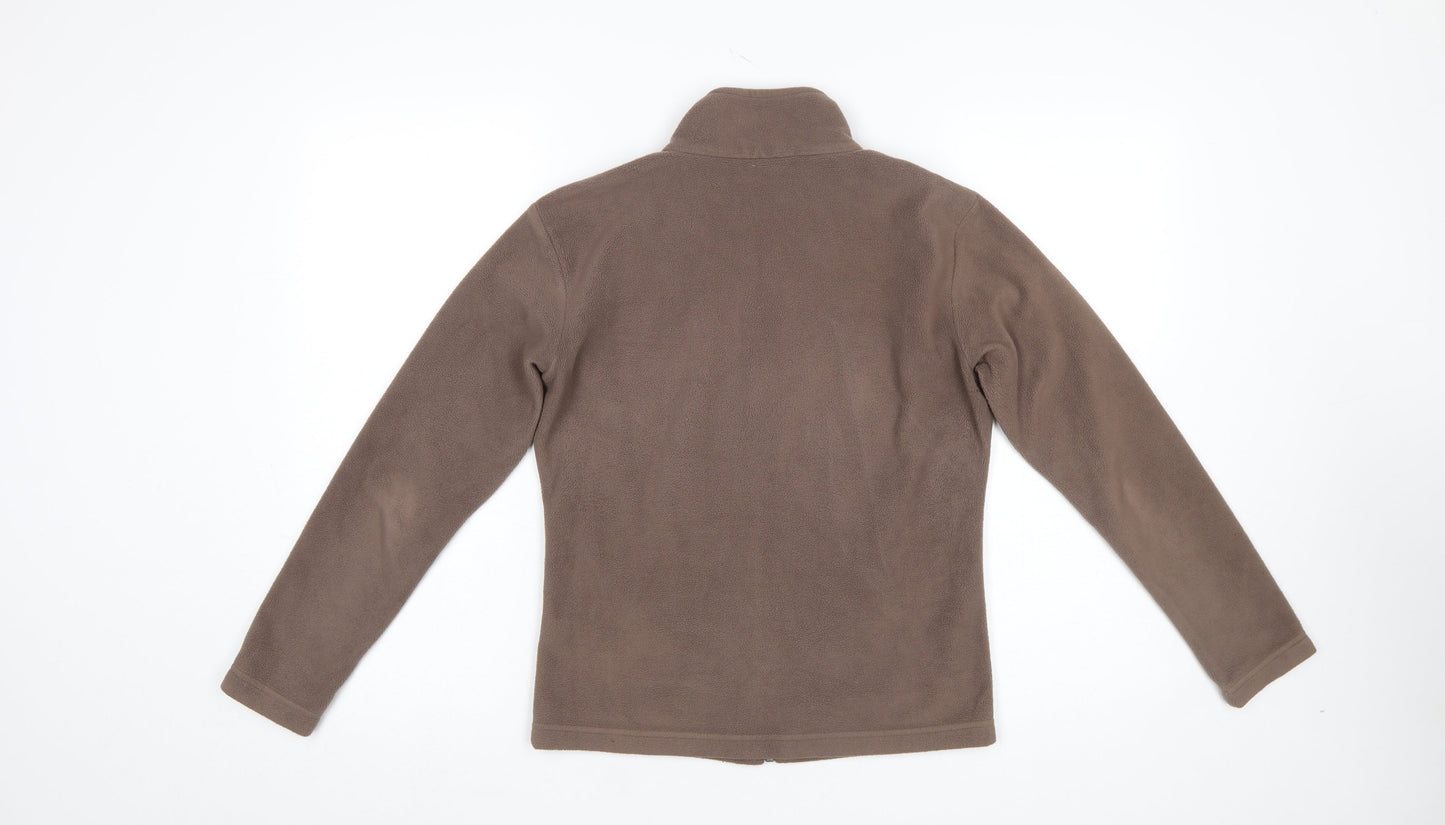 Womens UK Size 8 Marks and Spencer Brown Basic Jacket