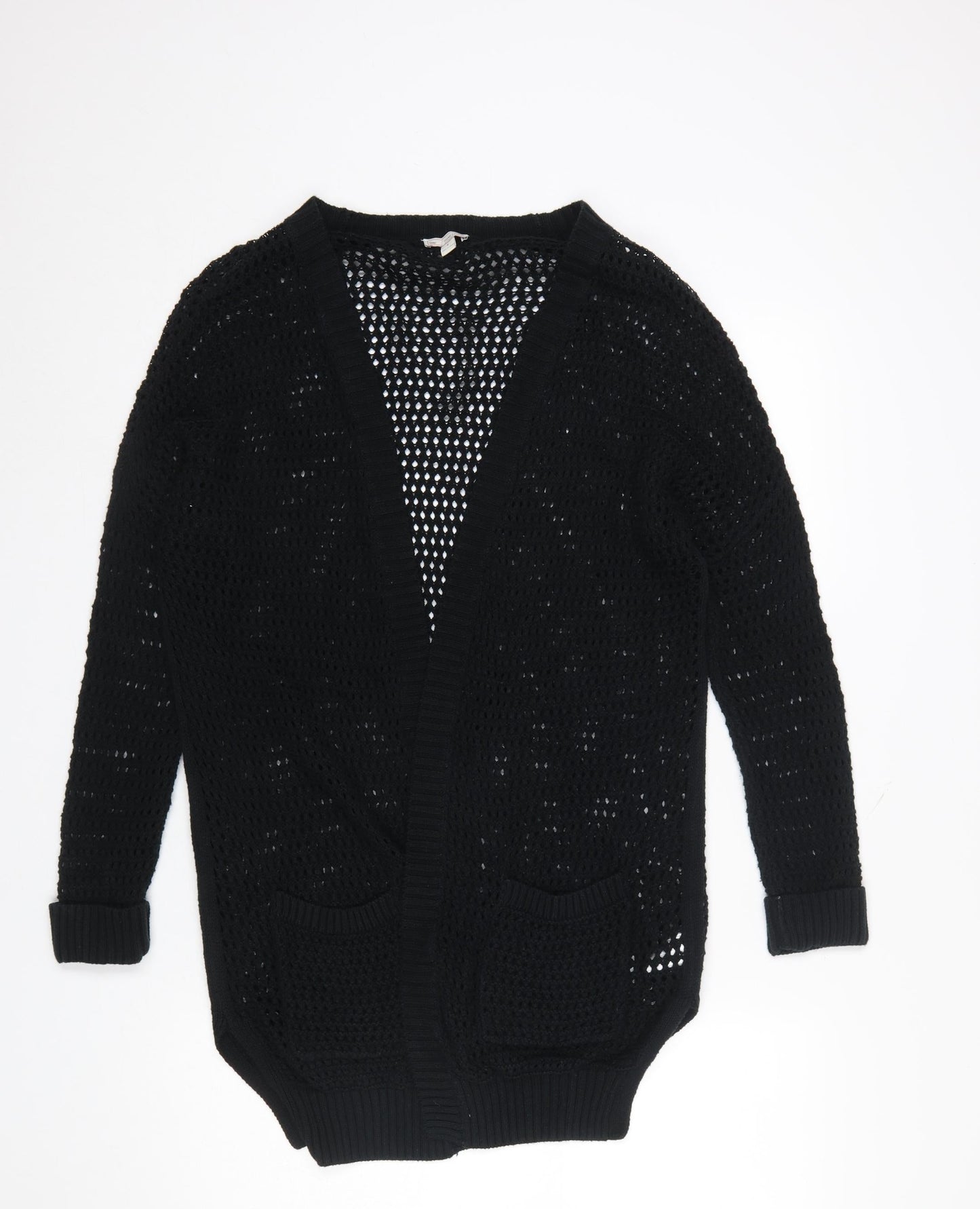 Womens UK Size S Gap Black Cardigan Jumper