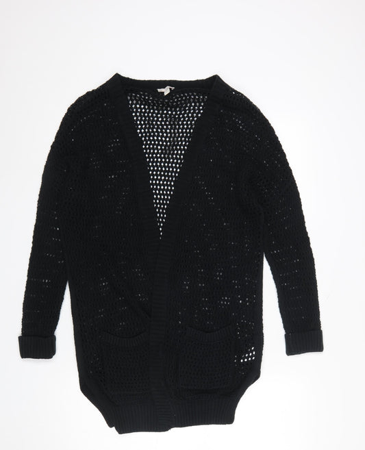 Womens UK Size S Gap Black Cardigan Jumper