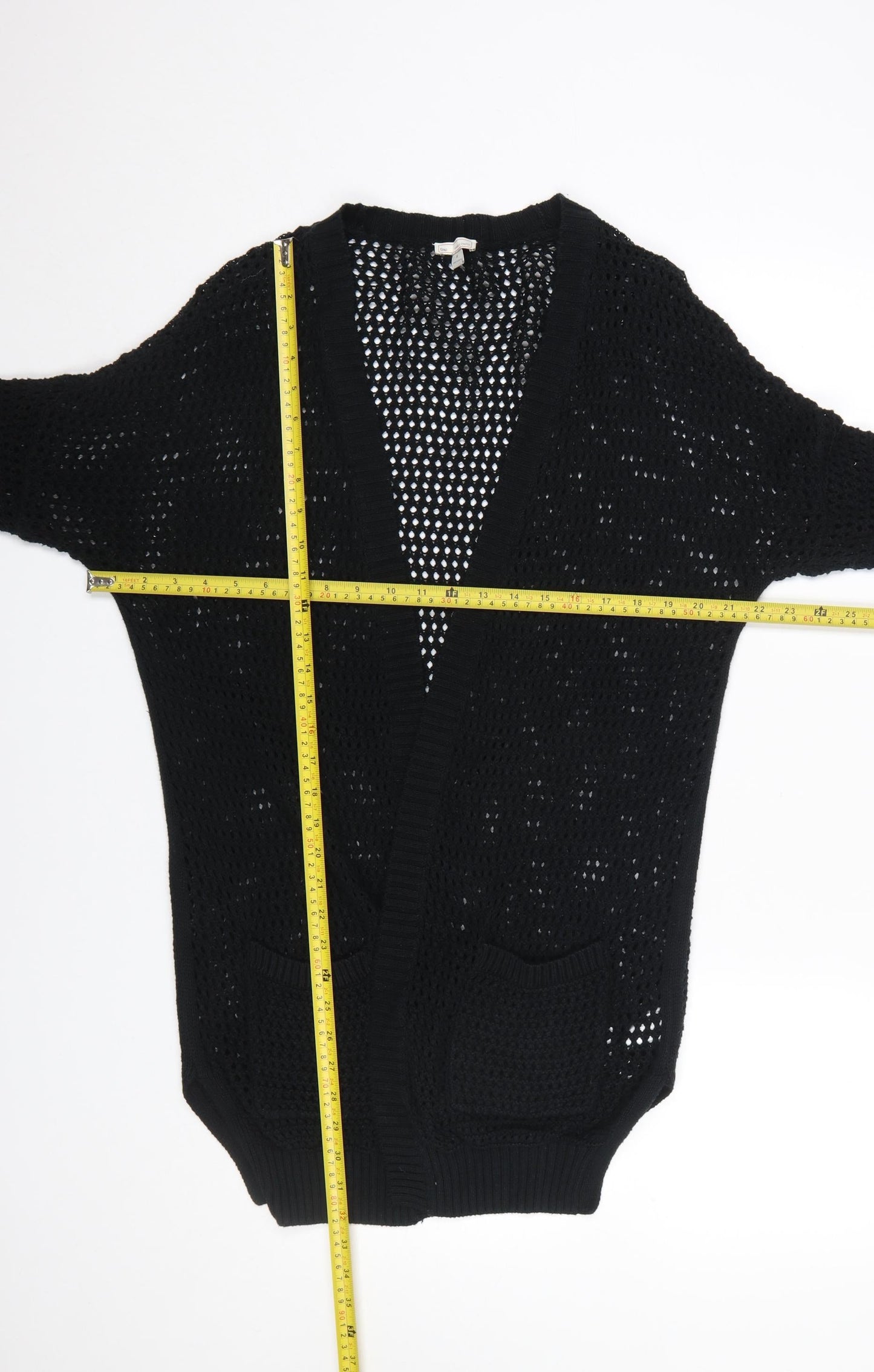 Womens UK Size S Gap Black Cardigan Jumper