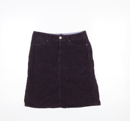 Womens UK Size 8 Gap A-Line Corduroy Skirt