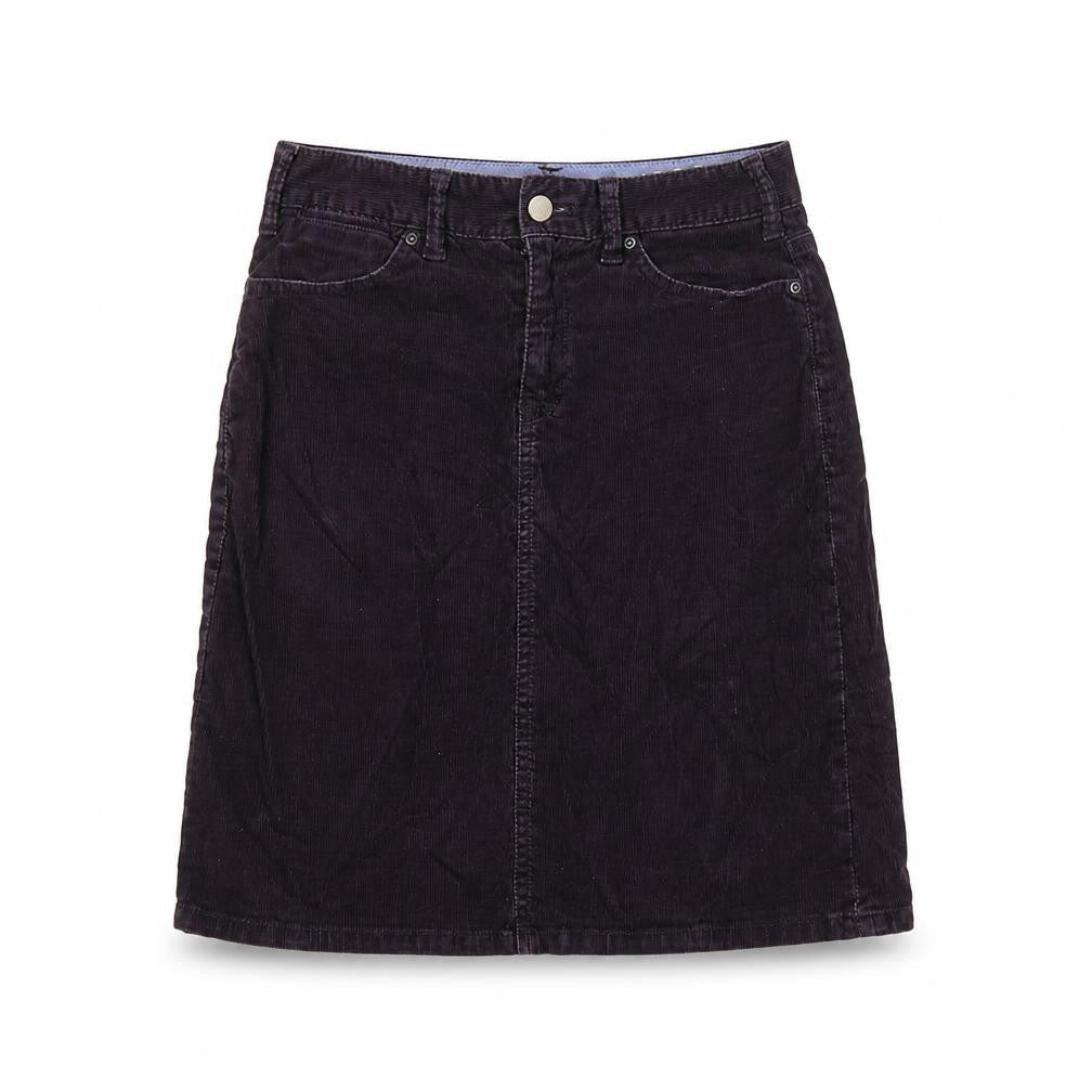 Womens UK Size 8 Gap A-Line Corduroy Skirt