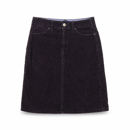 Womens UK Size 8 Gap A-Line Corduroy Skirt