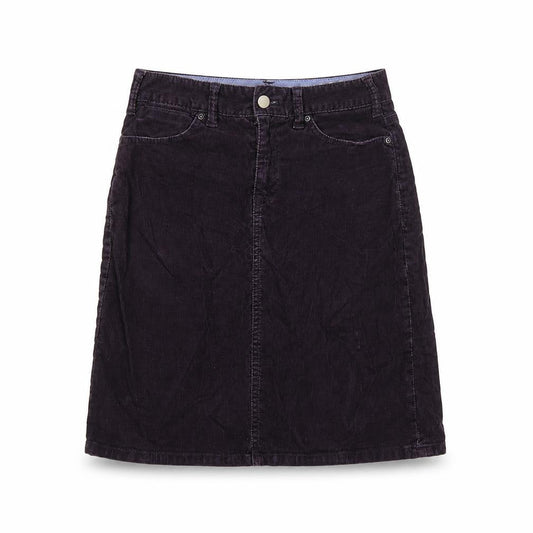 Womens UK Size 8 Gap A-Line Corduroy Skirt