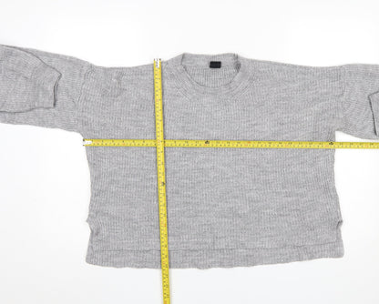Womens UK Size M Urban Outfitters Grey Pullover Jumper