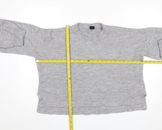 Womens UK Size M Urban Outfitters Grey Pullover Jumper