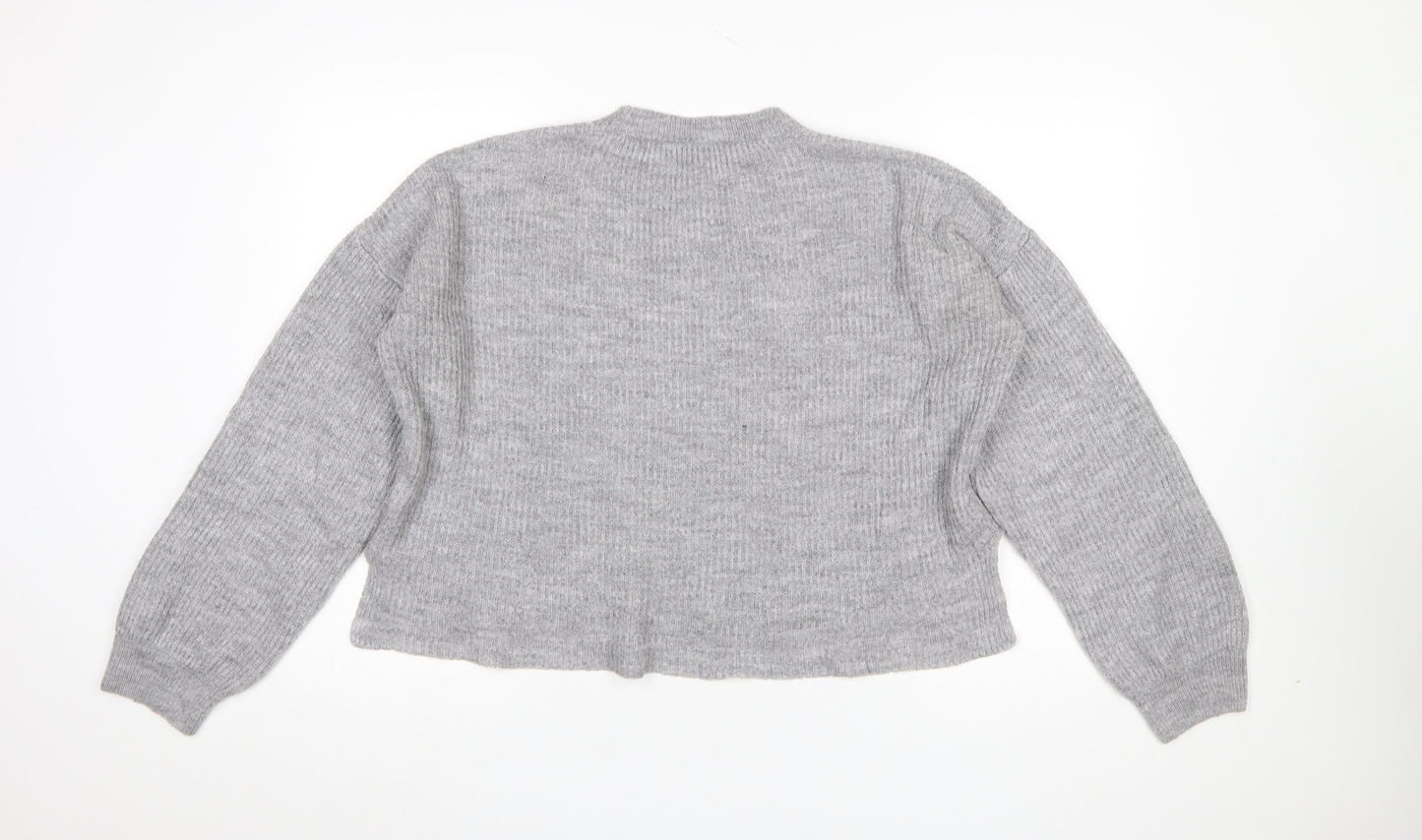 Womens UK Size M Urban Outfitters Grey Pullover Jumper