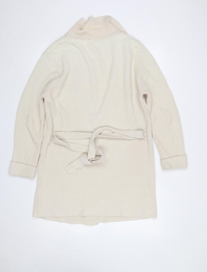 Womens UK Size 14/16 Berkertex Beige Cardigan Jumper