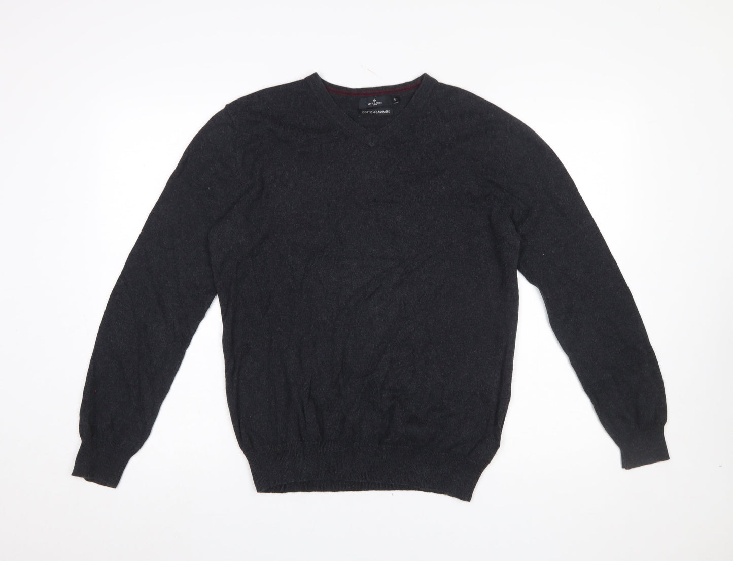 Mens UK Size S Jeff Banks Black Pullover Jumper