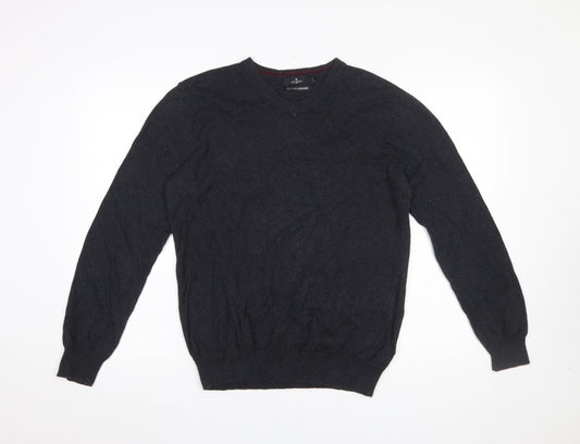 Mens UK Size S Jeff Banks Black Pullover Jumper