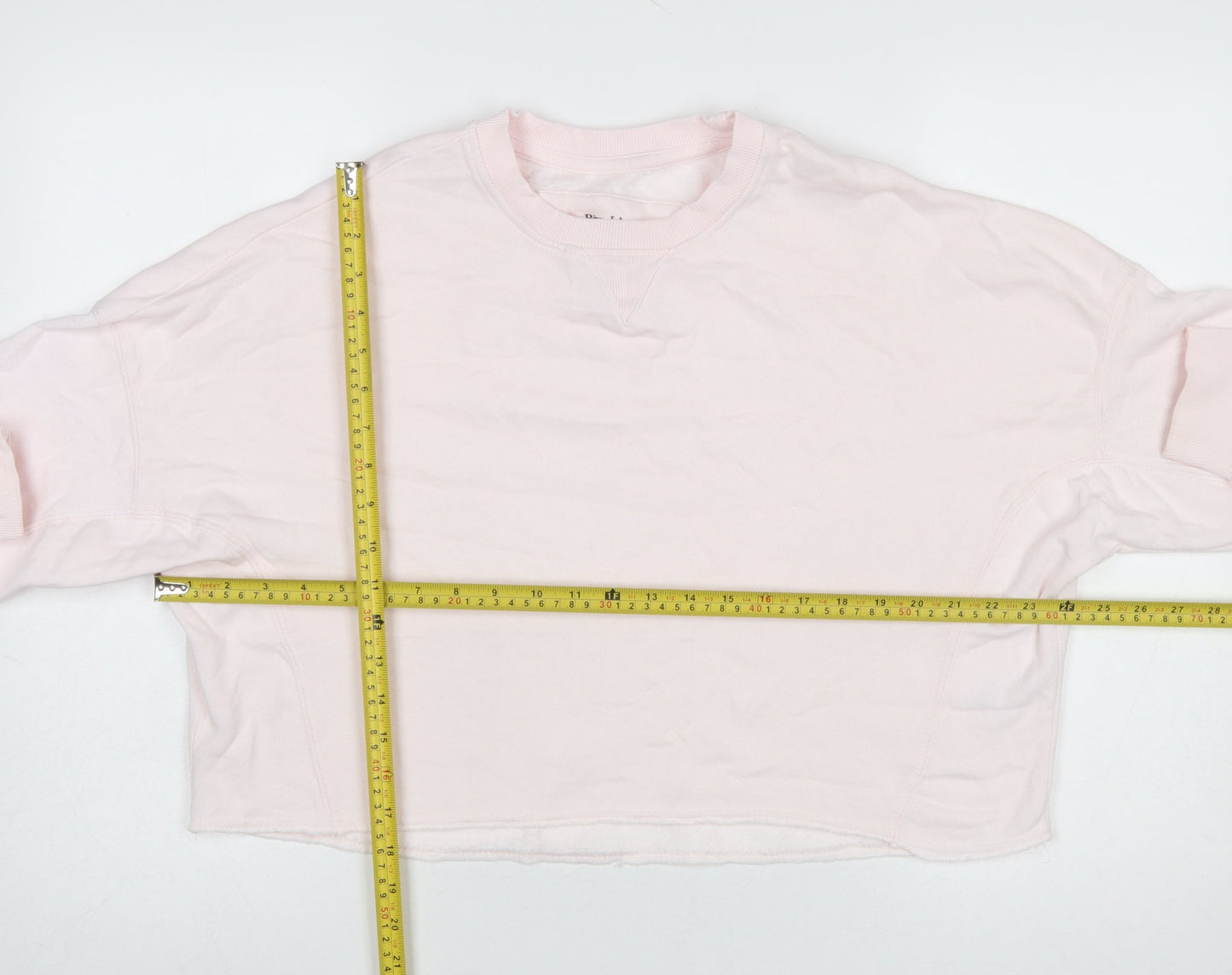 Womens UK Size S River Island Pink Pullover Sweatshirt