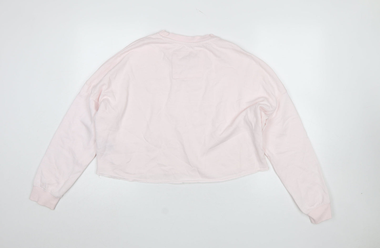Womens UK Size S River Island Pink Pullover Sweatshirt
