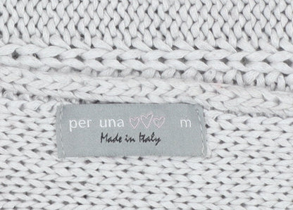 Womens UK Size M Marks and Spencer Grey Pullover Jumper