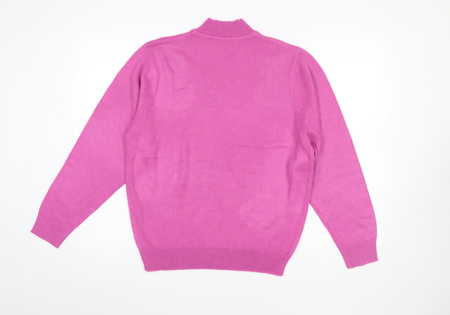 Womens UK Size 12/14 Amalina Pink Pullover Jumper