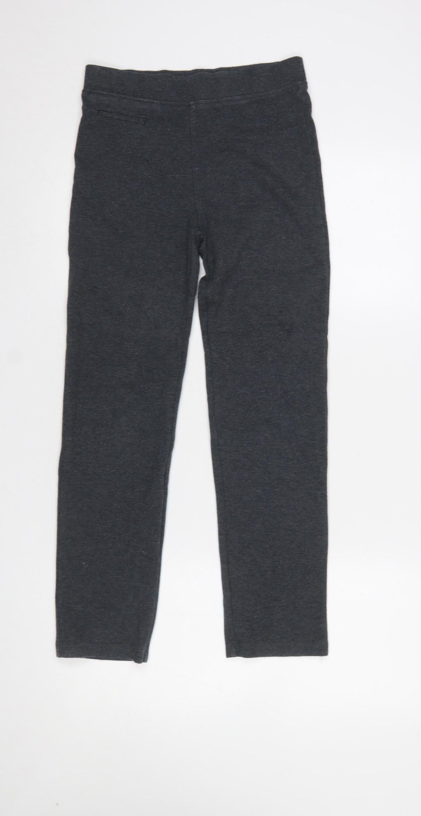 Girls UK Size 12-13 Years Dunnes Stores Regular Fit Jegging Grey Trousers