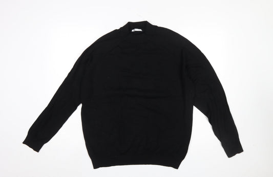 Womens UK Size L Zara Black Pullover Jumper