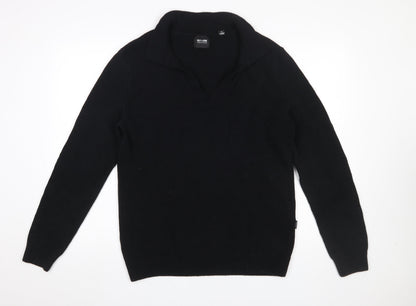 Mens UK Size M ONLY & SONS Black Pullover Jumper