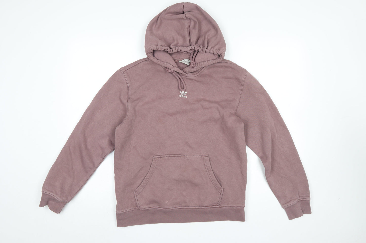 Womens UK Size 12 adidas Purple Pullover Hoodie